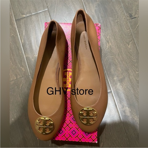 Tory Burch Chelsea Leather Flat Ballet Shoe